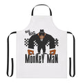 Retro ska inspired apron featuring a monkey design