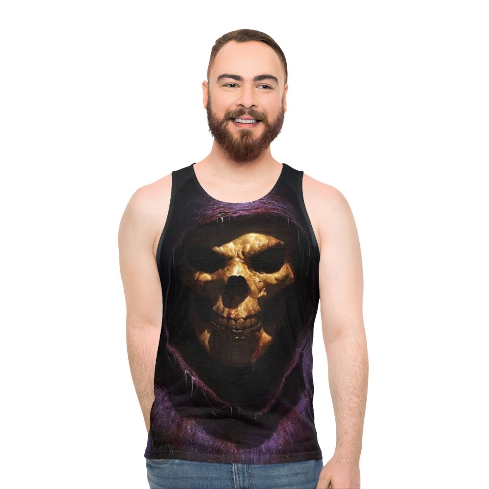 Retro Skeleton Unisex Tank Top