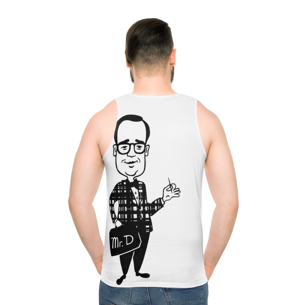 Retro Smirking Mr D Unisex Tank Top