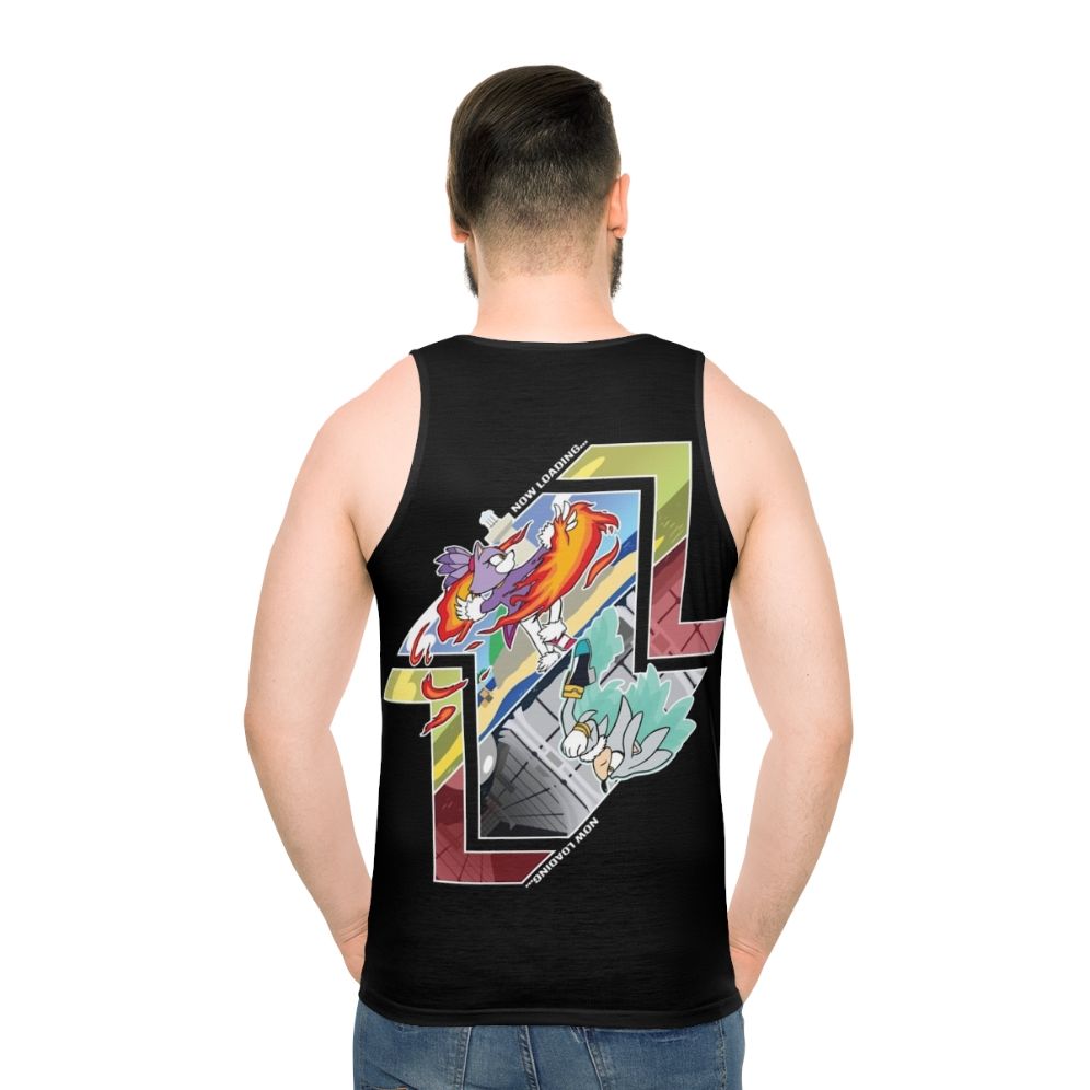 Retro Sonic the Hedgehog Unisex Tank Top