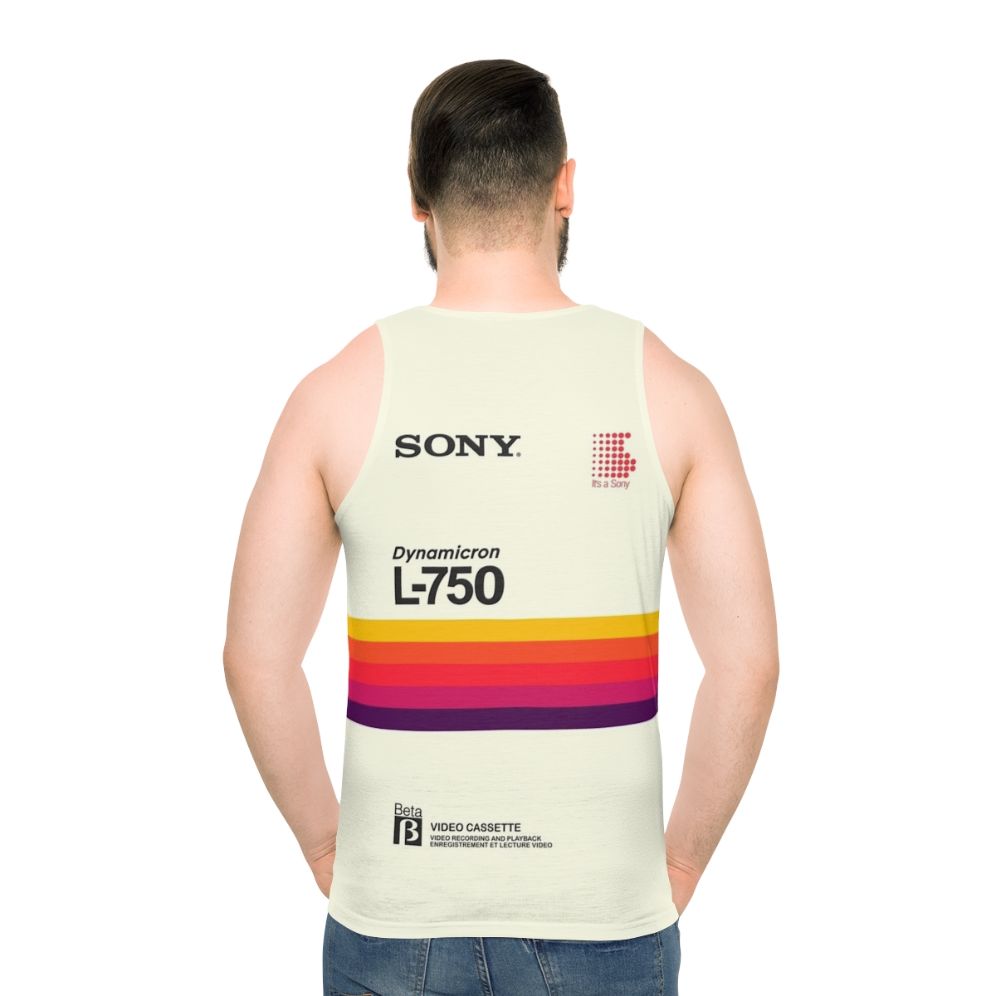 Retro Sony VHS Betamax Unisex Tank Top