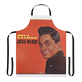 Vintage-style apron featuring the album cover art of Jackie Wilson's "Soul Galore" from 1966.