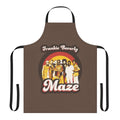 Retro-style apron featuring the iconic Frankie Beverly and Maze 70s soul and funk music