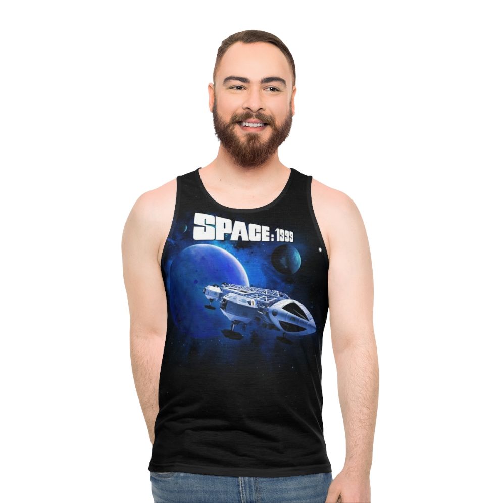 Retro Space 1999 Eagle Model 1 Unisex Tank Top