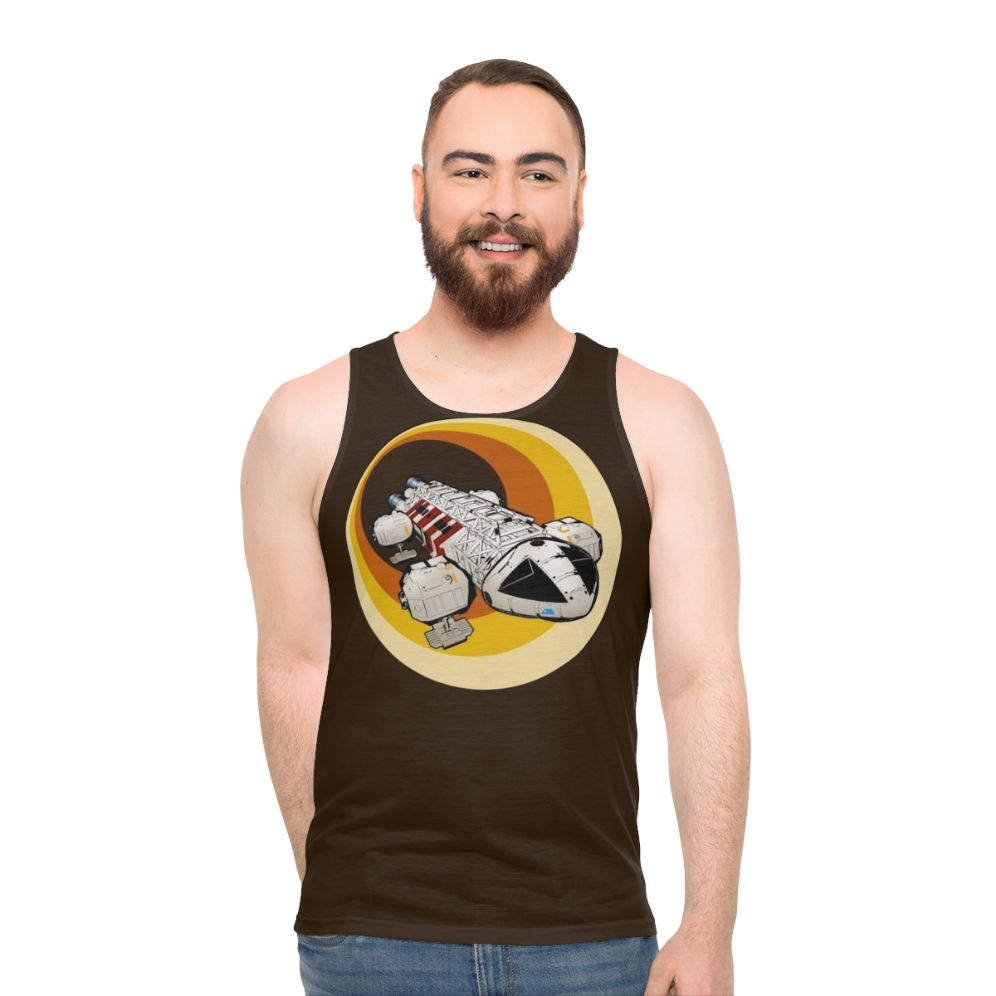 Retro Space 1999 Eagle Unisex Tank Top