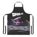 Retro-style apron featuring a geometric pattern design inspired by the sci-fi series Space 1999.