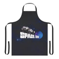 Retro-style apron featuring the iconic Eagle logo and blue planet from the science fiction TV series Space 1999 and Cosmos 1999