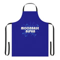 Retro-style apron featuring a diagram of the Moonbase Alpha from the 1970s TV series Space: 1999