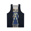 Retro Spaceknight Comics Unisex Tank Top