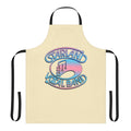 Starland Vocal Band inspired retro apron with 1970s pop music graphics