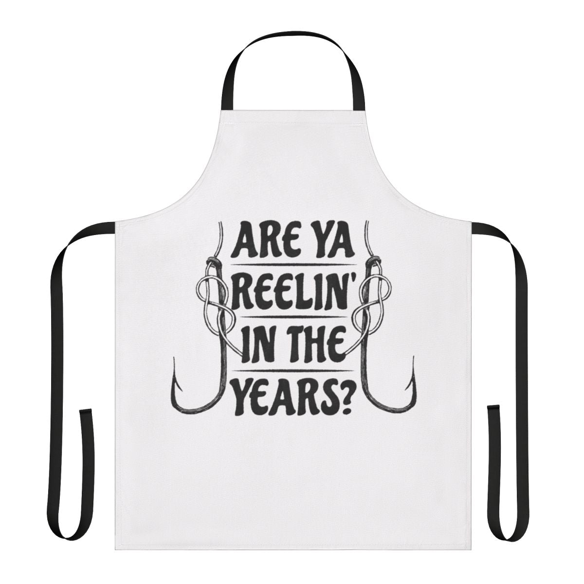 Steely Dan inspired apron featuring the iconic "Reelin' in the Years" album cover design