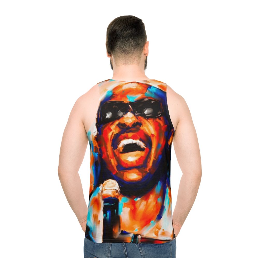 Retro Stevie Wonder Soul & Funk Music Tank Top