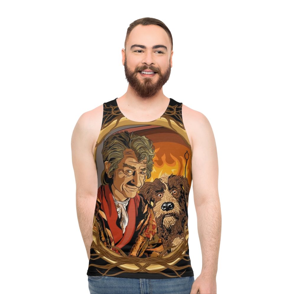 Retro Storyteller Unisex Tank Top