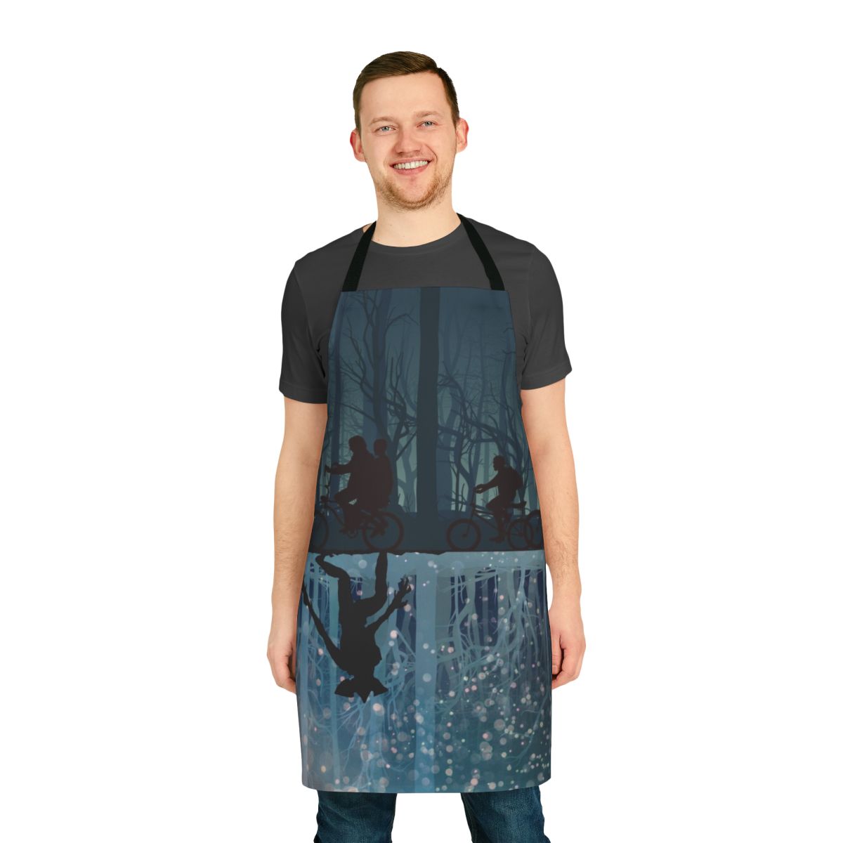 Stranger Things-inspired apron with Eleven graphic design