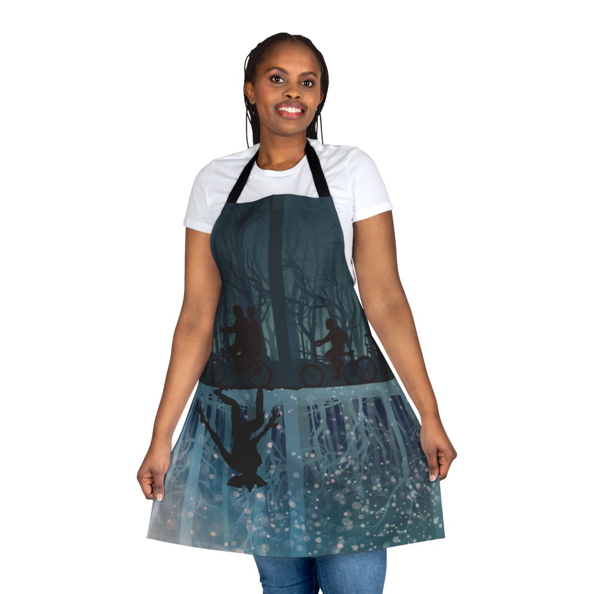 Stranger Things-inspired apron with Eleven graphic design