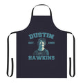 Retro-style apron featuring Dustin Henderson from the Netflix series Stranger Things