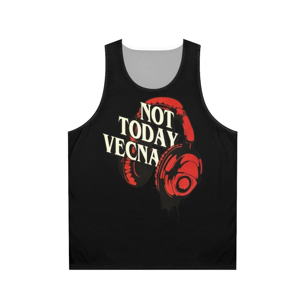 Retro Stranger Things Not Today Vecna Unisex Tank Top
