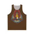 Retro stuntman unisex tank top