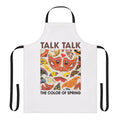 Retro-style apron featuring the iconic album cover design of Talk Talk's "The Color of Spring"