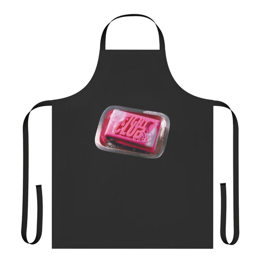 Retro-style Fight Club inspired apron with Tyler Durden design