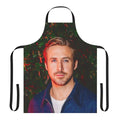 Stylish apron featuring a retro-inspired design inspired by the movies of Ryan Gosling.