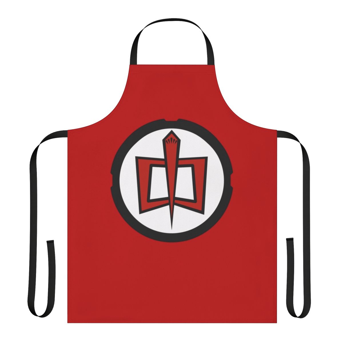 Retro-style apron featuring the iconic logo from the 1980s TV show "The Greatest American Hero"