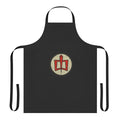 Retro superhero inspired apron featuring a vintage 1980s comic book-style design