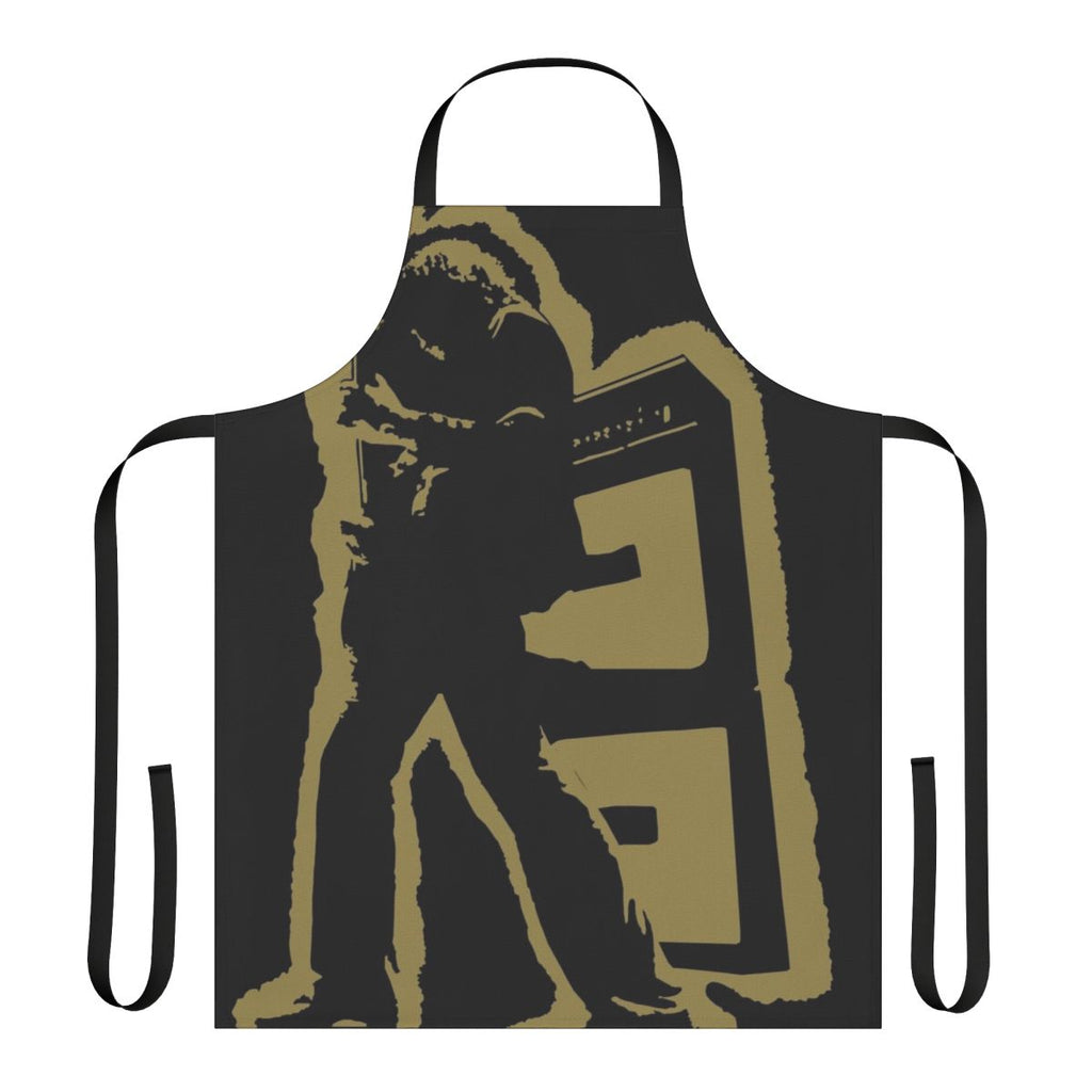 Vintage-style apron featuring the iconic T.Rex album cover design