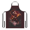 Retro-style apron featuring Taarna, the powerful Taarkian sorceress from the heavy metal sci-fi classic