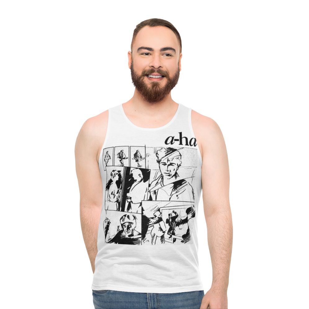 Retro "Take On Me" Unisex 80s Band Tank Top