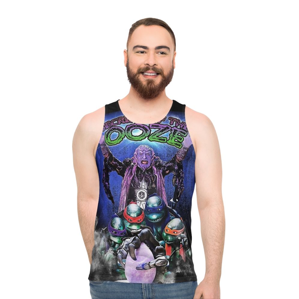 Retro Teenage Mutant Ninja Turtles Mashup Unisex Tank Top