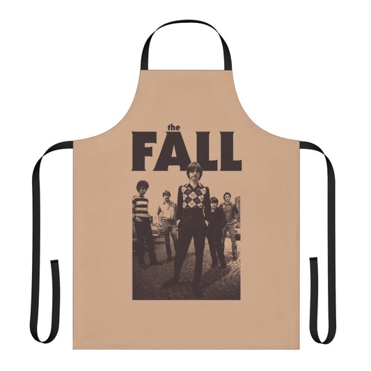 Retro-style cooking apron inspired by the iconic post-punk band The Fall