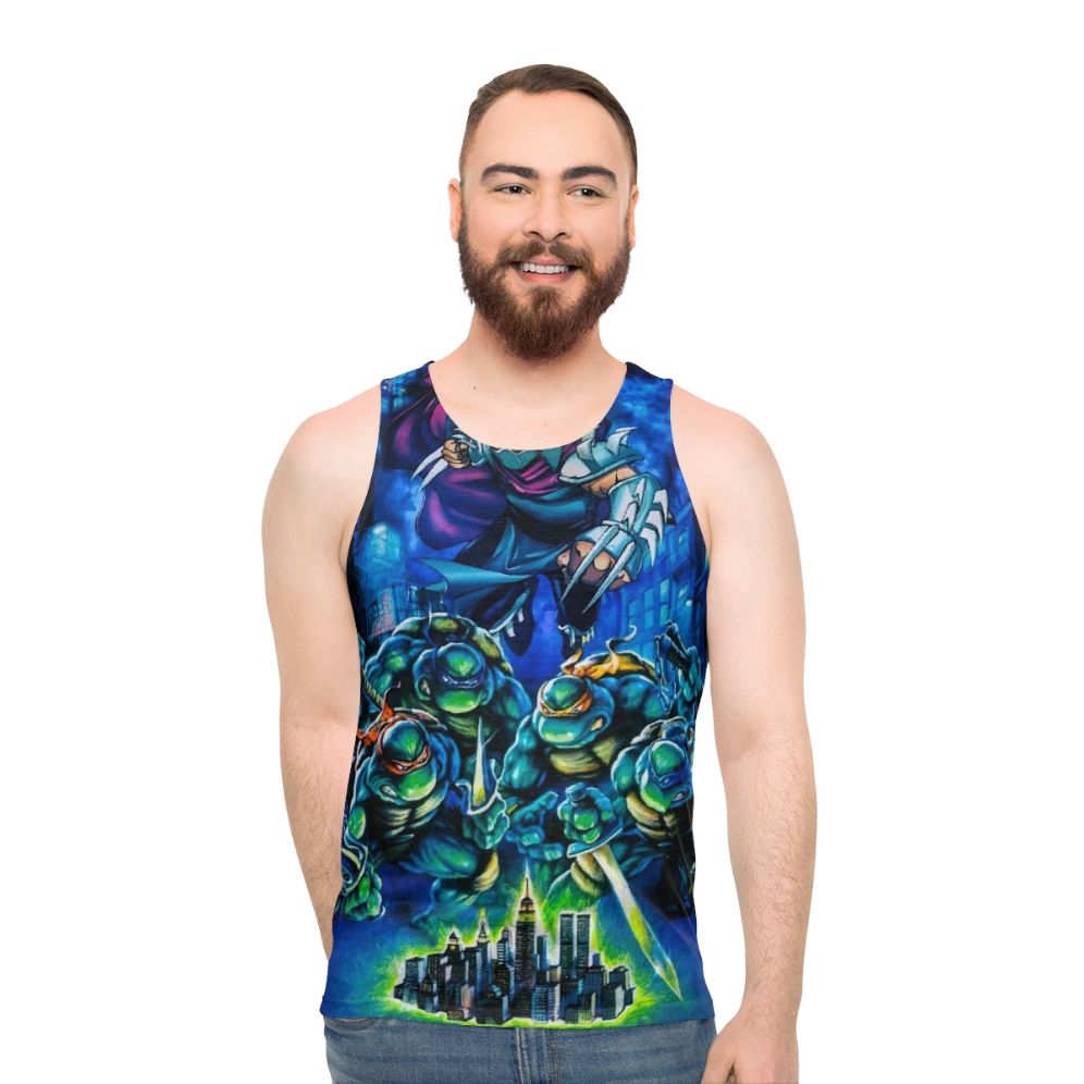 Retro Teenage Mutant Ninja Turtles Hyper Stone Unisex Tank Top