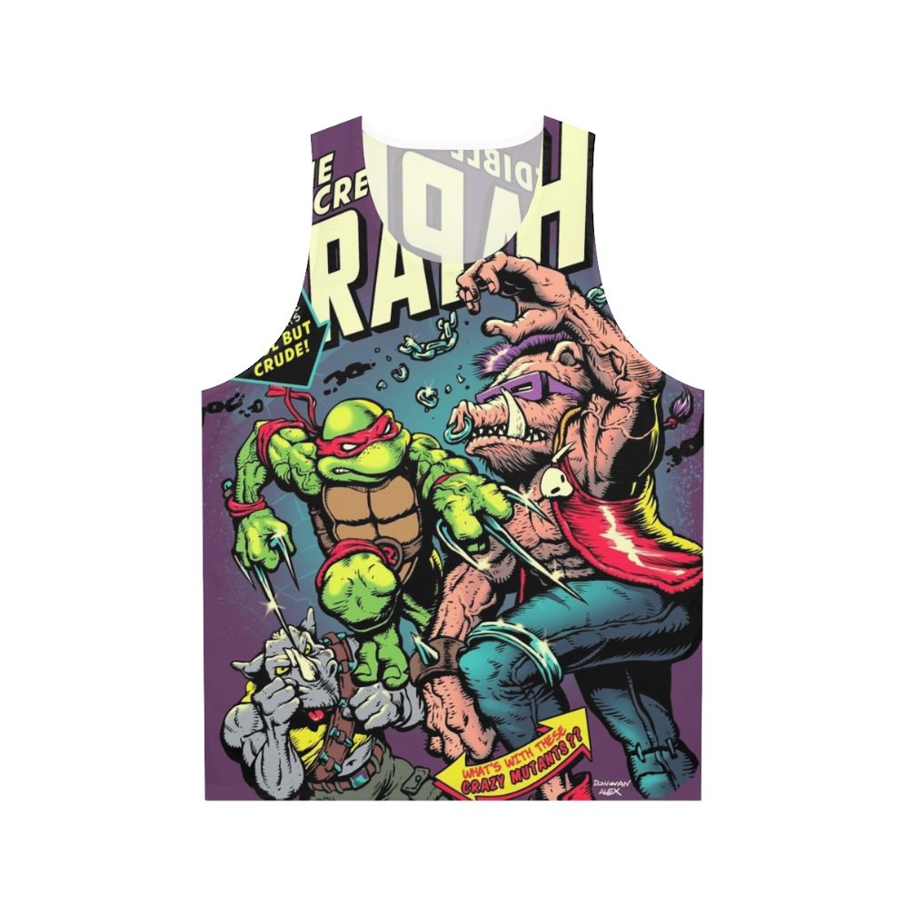 Retro TMNT Raphael unisex tank top