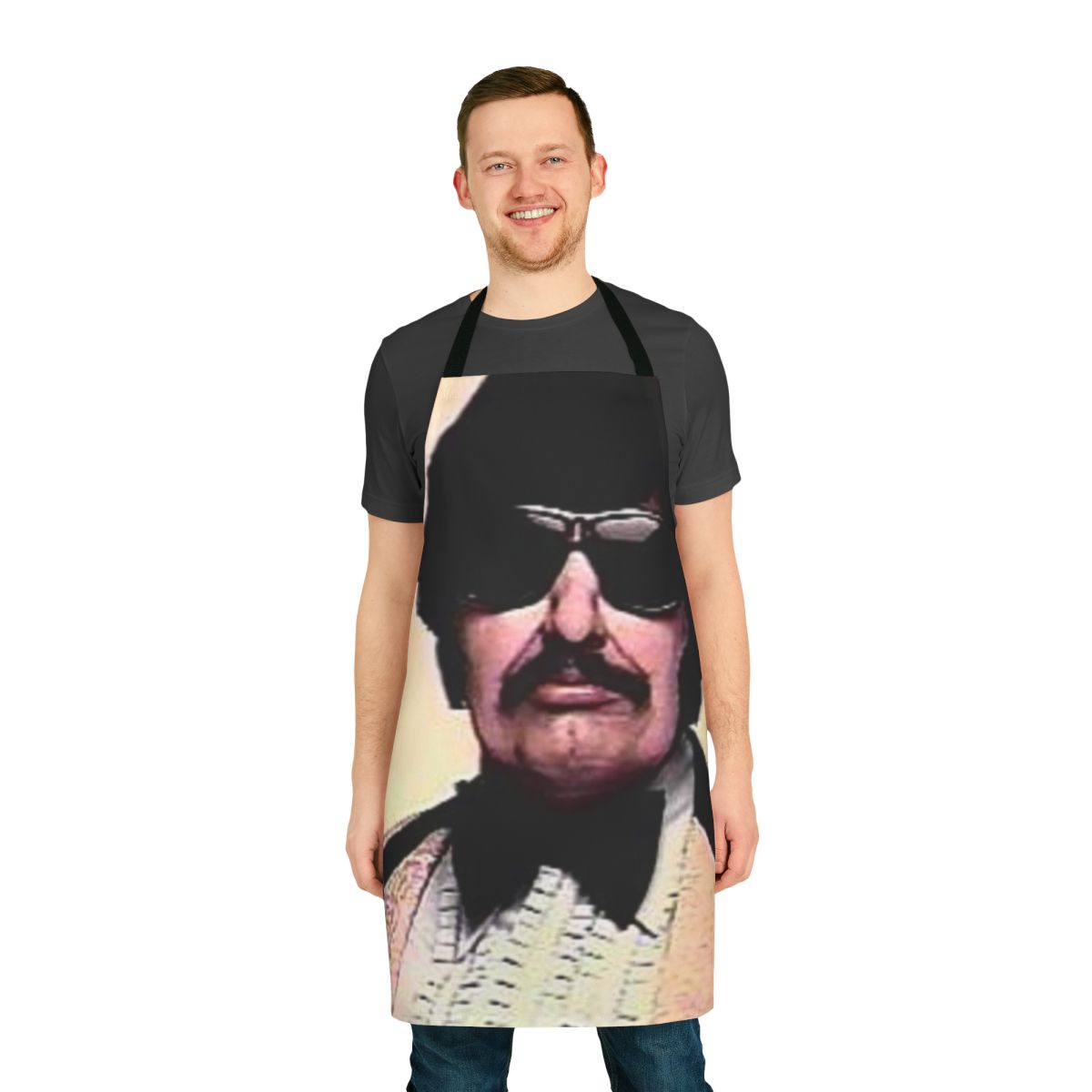 Vintage-style apron featuring the iconic Tony Clifton character