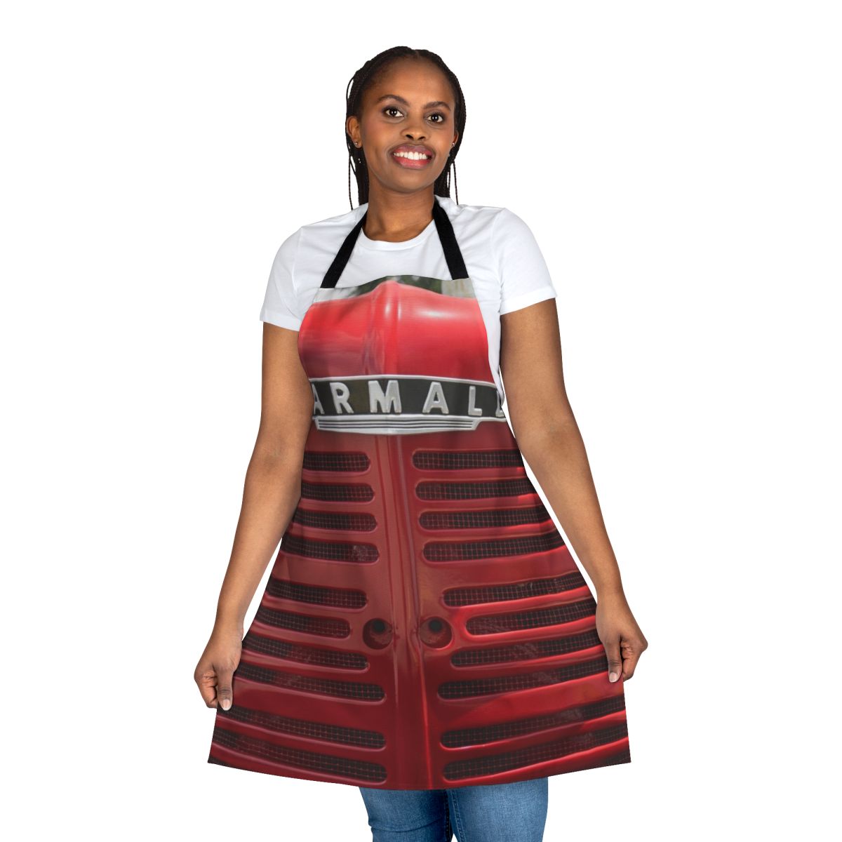Vintage-inspired tractor grille apron with a classic, nostalgic design