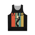 Retro Trumpet Music Unisex Tank Top