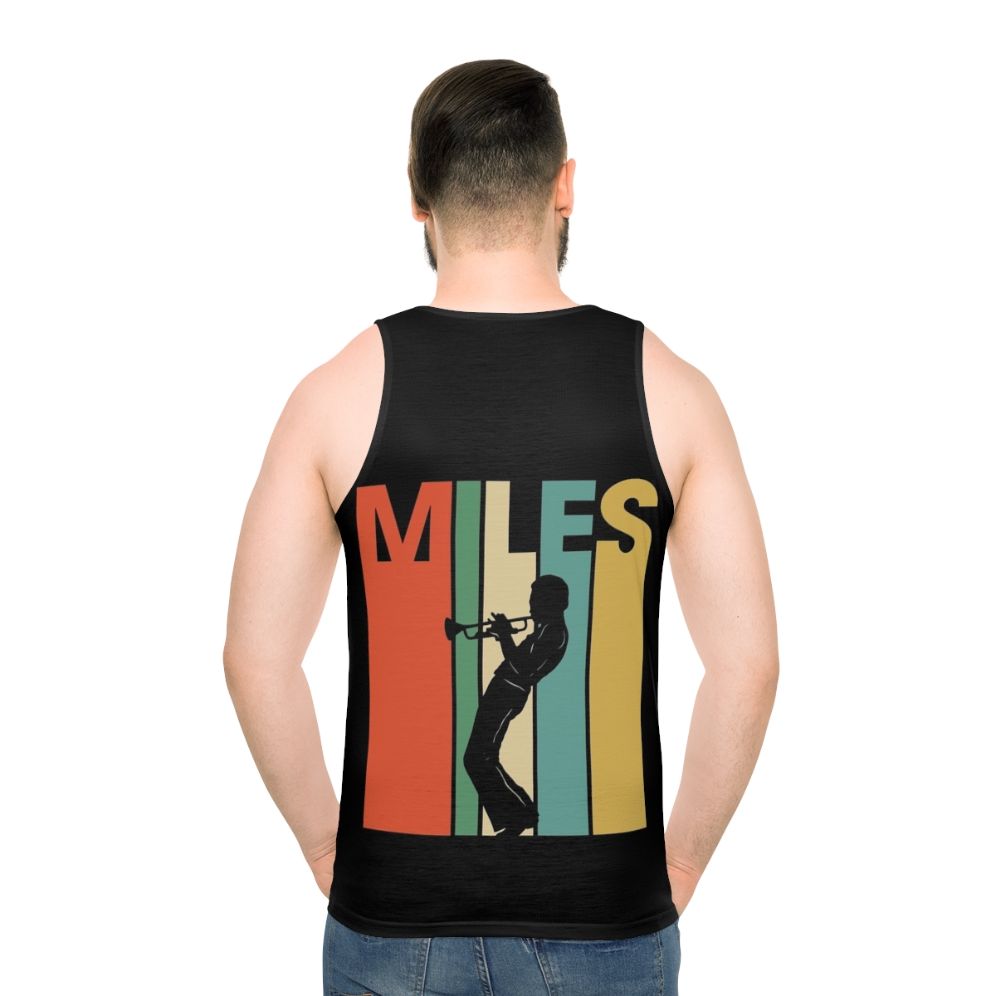 Retro Trumpet Music Unisex Tank Top