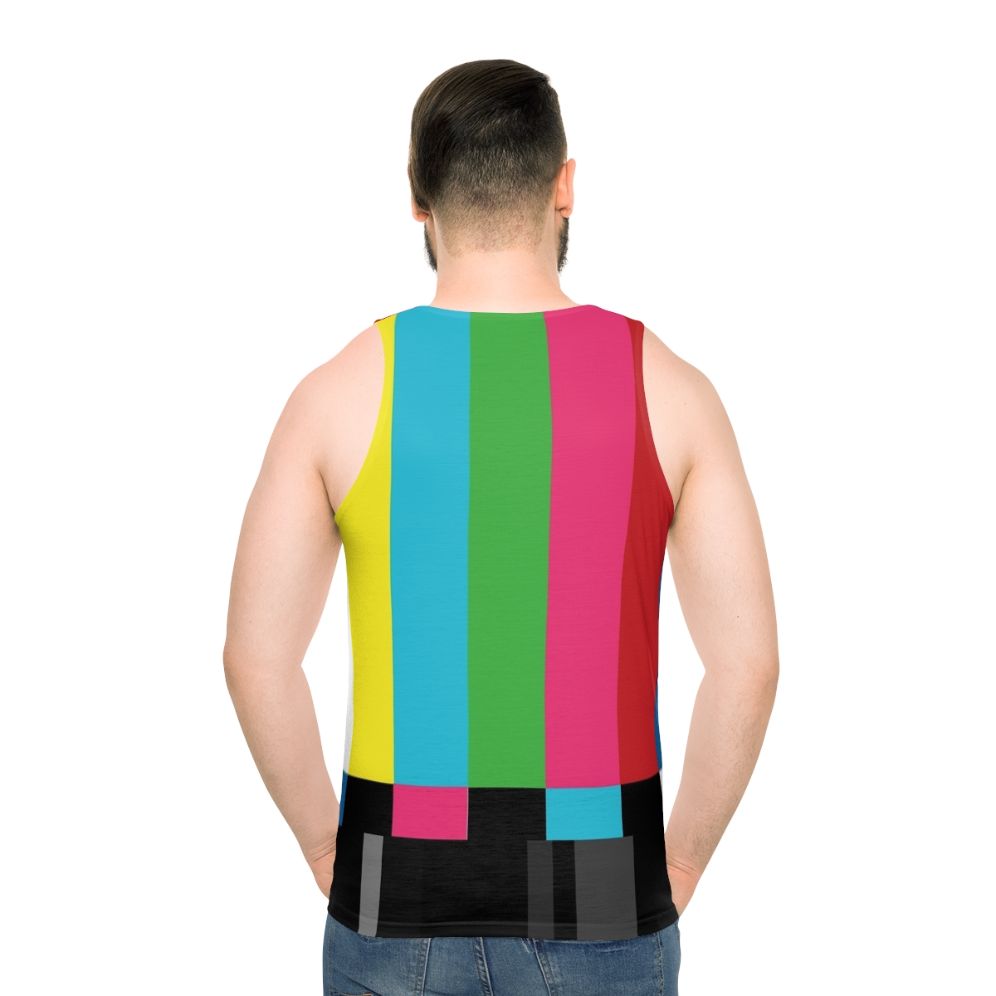 Retro TV Color Bars Unisex Tank Top