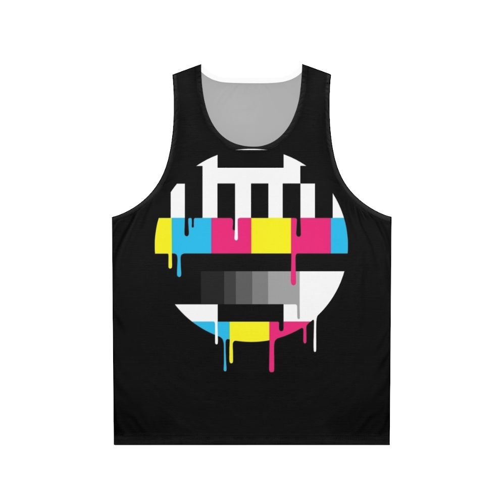 Retro TV Graphic Unisex Tank Top