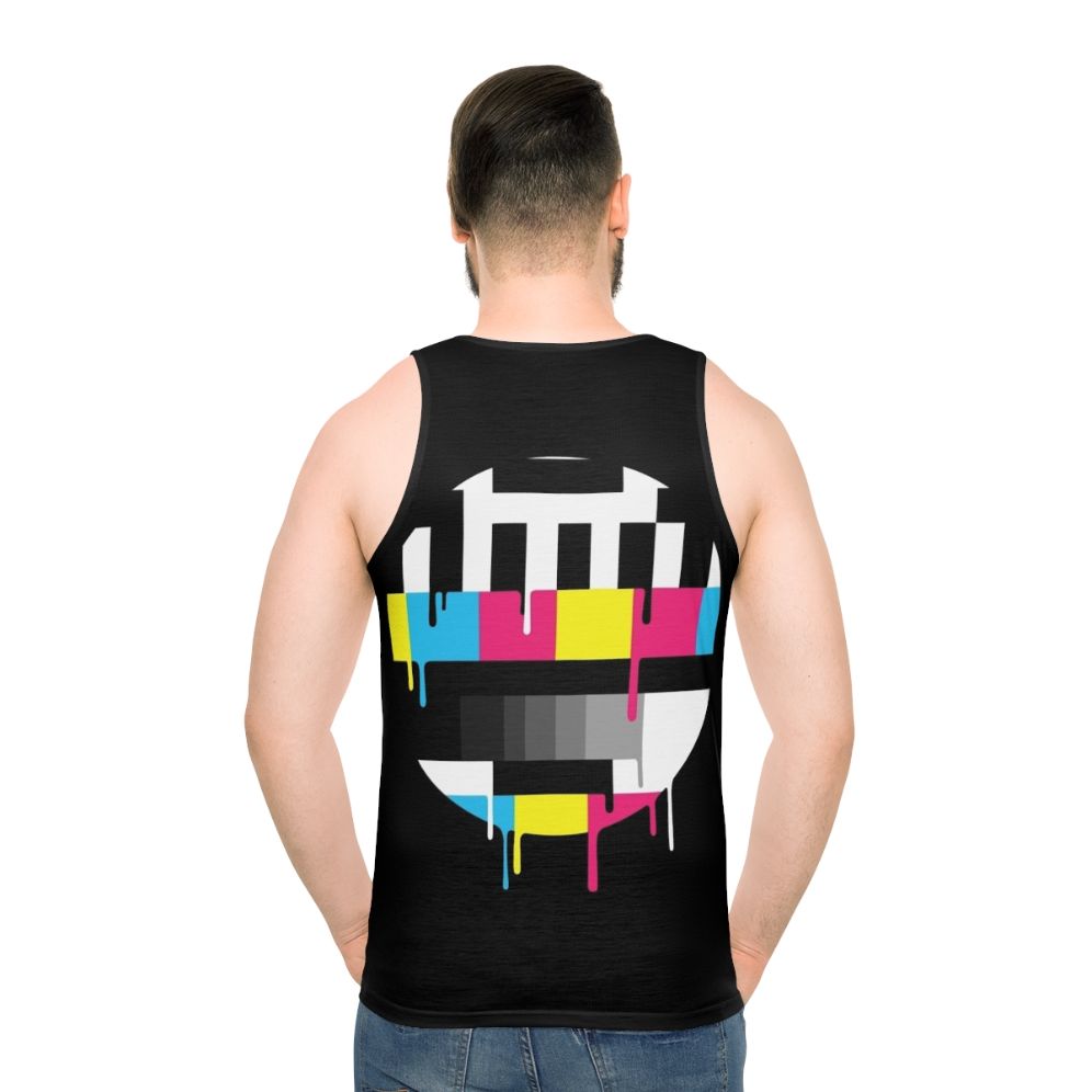 Retro TV Graphic Unisex Tank Top