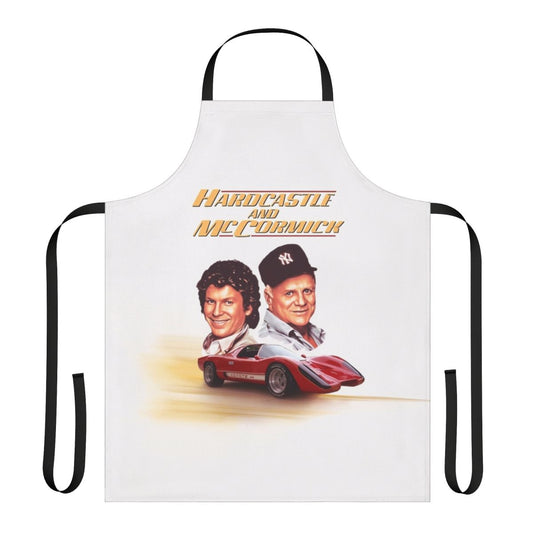 Hardcastle and McCormick inspired retro TV show apron