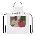 Apron featuring retro pop art design inspired by the 90s TV show 'Good Times'