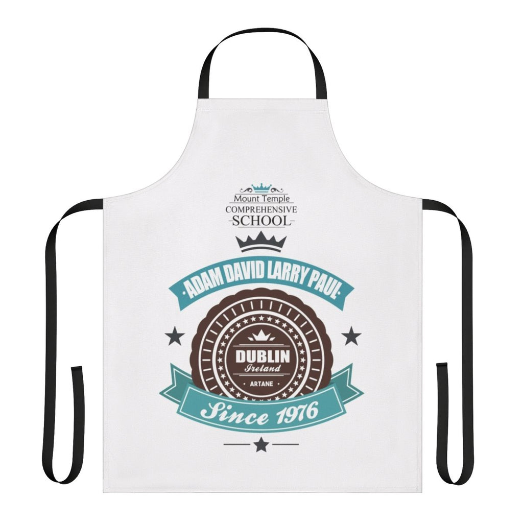 Apron featuring the vintage U2 logo design