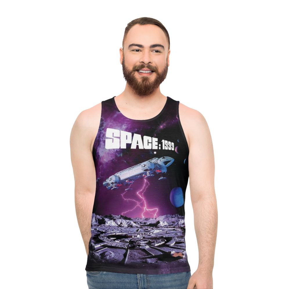 Retro Unisex Eagle 1999 Tank Top
