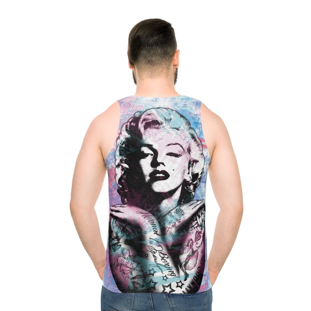 Retro unisex Marilyn tank top