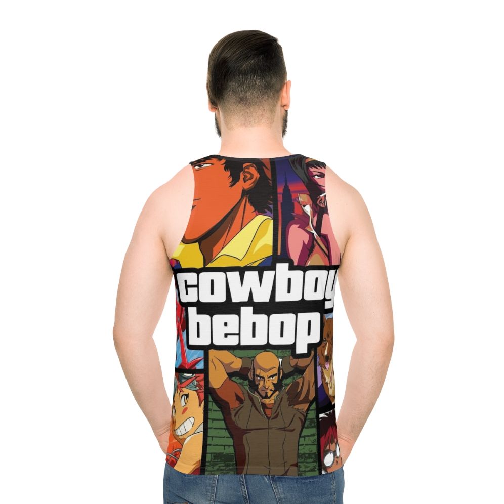 Retro-inspired unisex tank top
