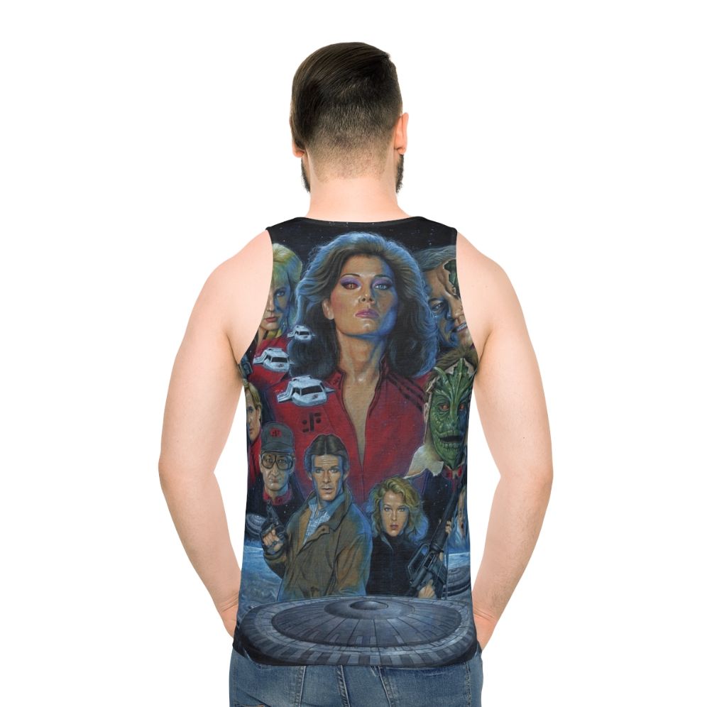 Retro V Visitors Unisex Tank Top