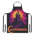 Castlevania-themed vaporwave style apron
