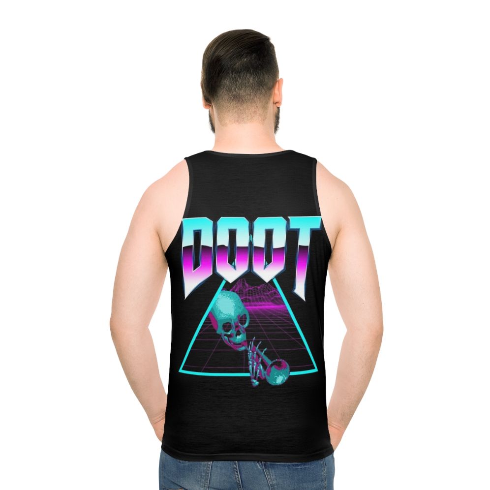 Retro vaporwave synthwave unisex tank top